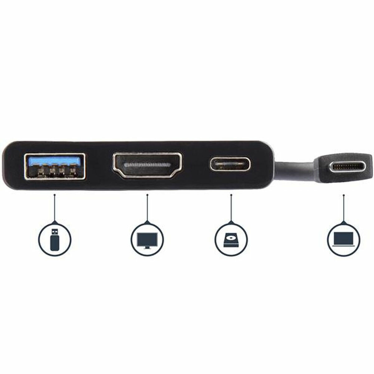 Dockstation Startech CDP2HDUACP Preto